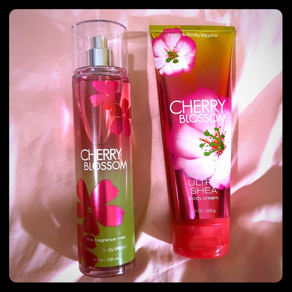 Bath & Body Works Cherry Blossom Set (Retired)
